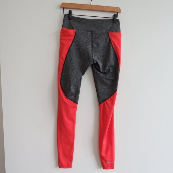 COTOPAXI Wazimu Leggings Tights in Gray Orange Outdoor Gorpcore Sport - Size S - Picture 6 of 14